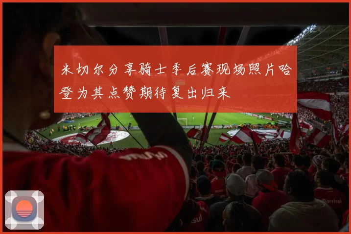 米切尔分享骑士季后赛现场照片哈登为其点赞期待复出归来